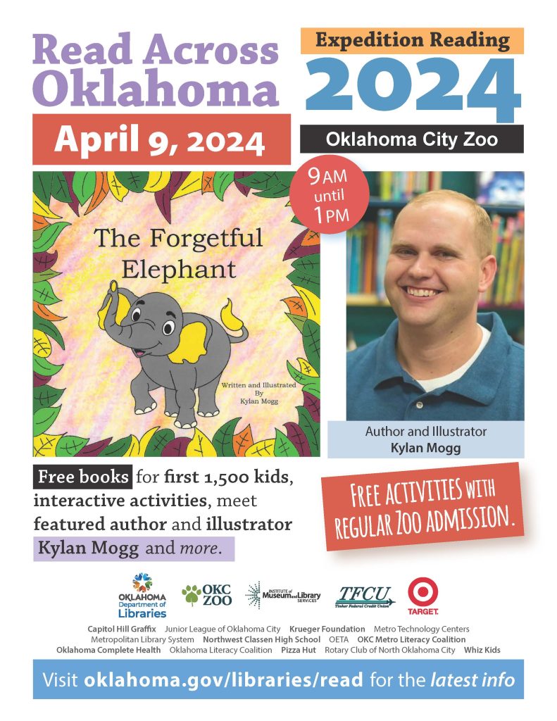 poster for Read Across Oklahoma 2024